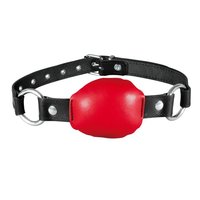 Leather Gag Silence Red 