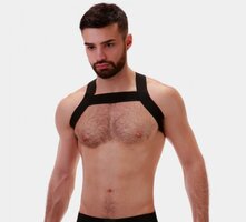 Elastic Harness Matt Black