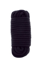 Cotton Rope Black 10 m